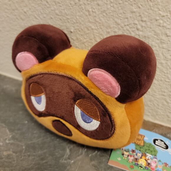 Plush - Tom Nook Head, 6-inch (NEW) - Animal Crossing - Nintendo - Picture 3 of 4